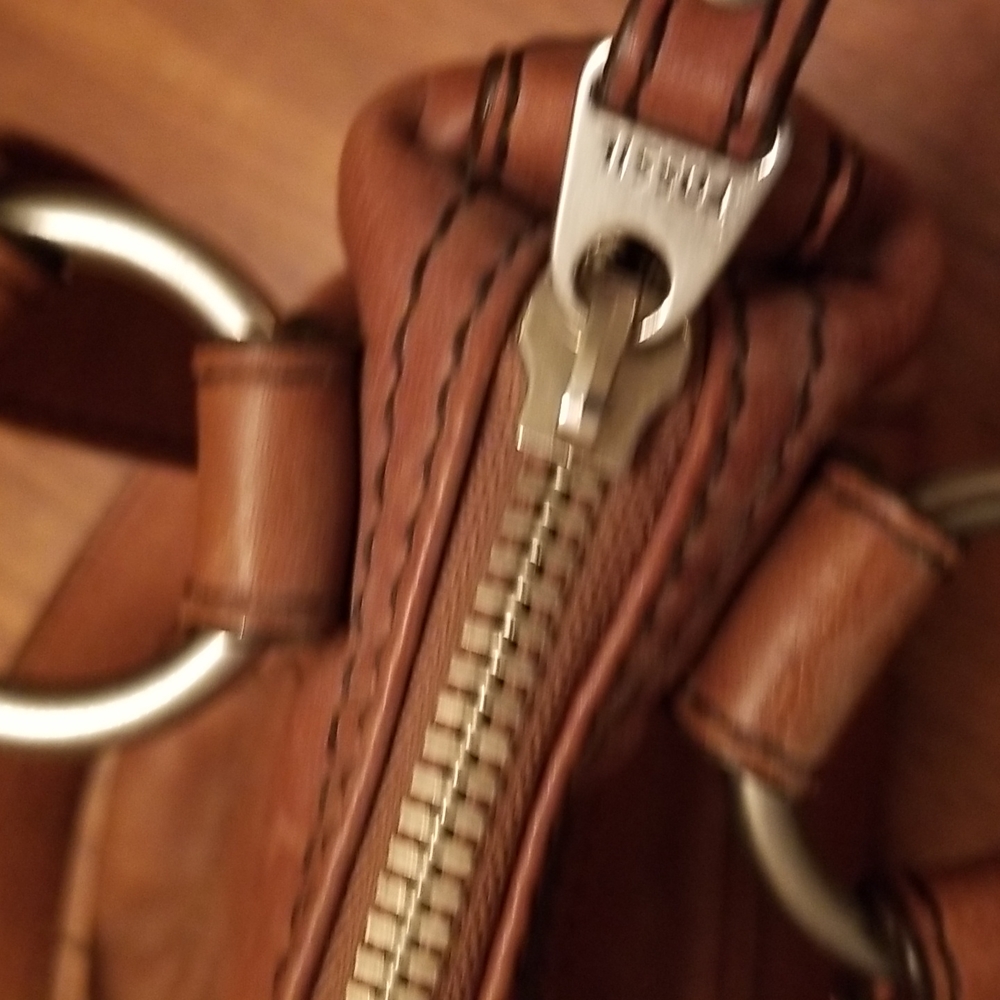 Fossil long live vintage large satchel! SO PRETTY! - Picture 12 of 14